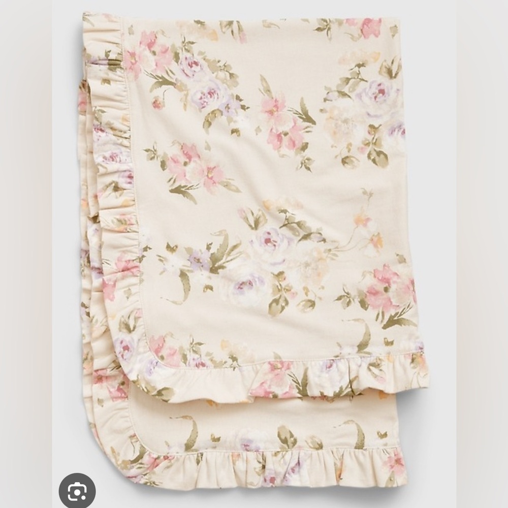 NWT GapXLoveshackfancy reversible baby blanket